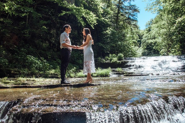 Engagement photo shoot