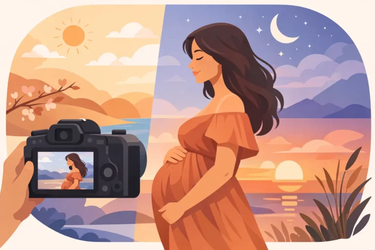 Best Time for Maternity Photos