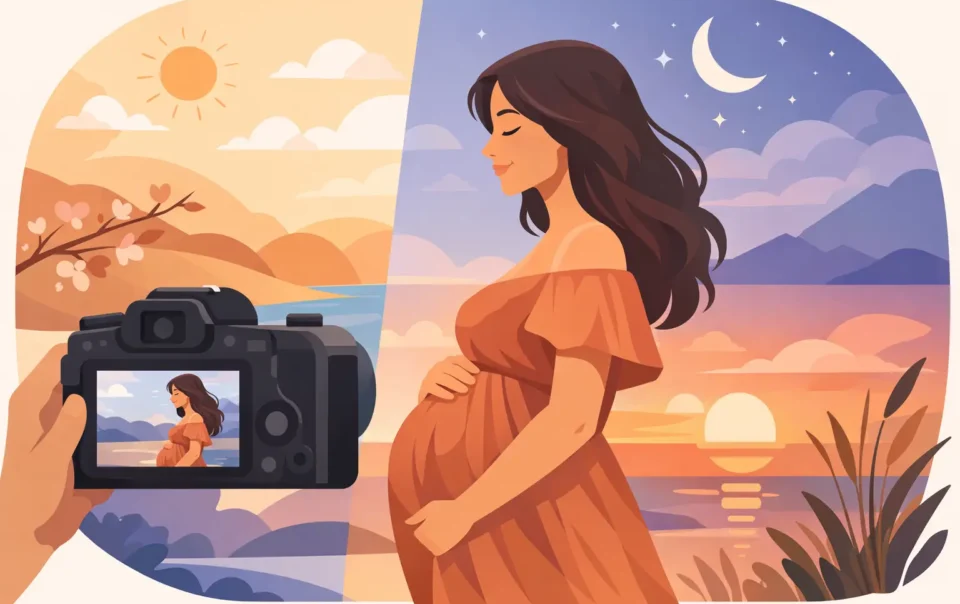 Best Time for Maternity Photos