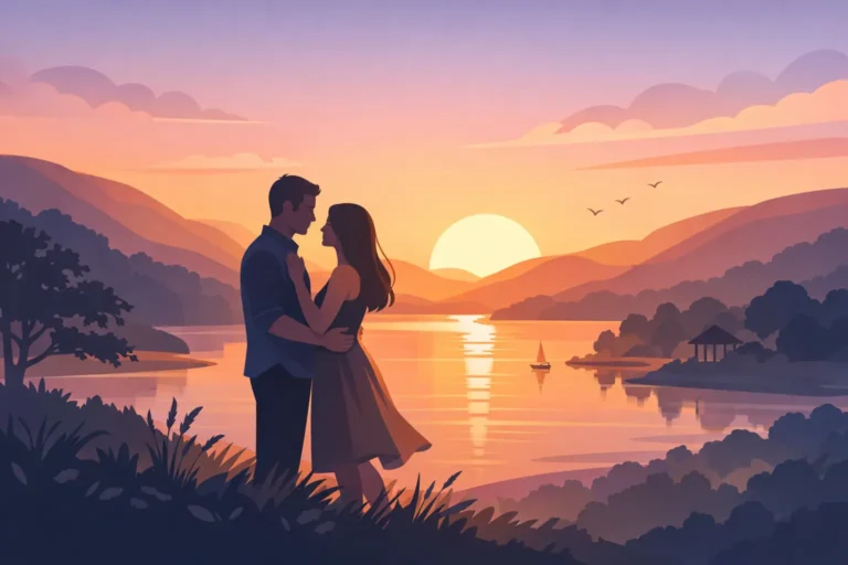 Sunset Engagement Session Hudson Valley Example