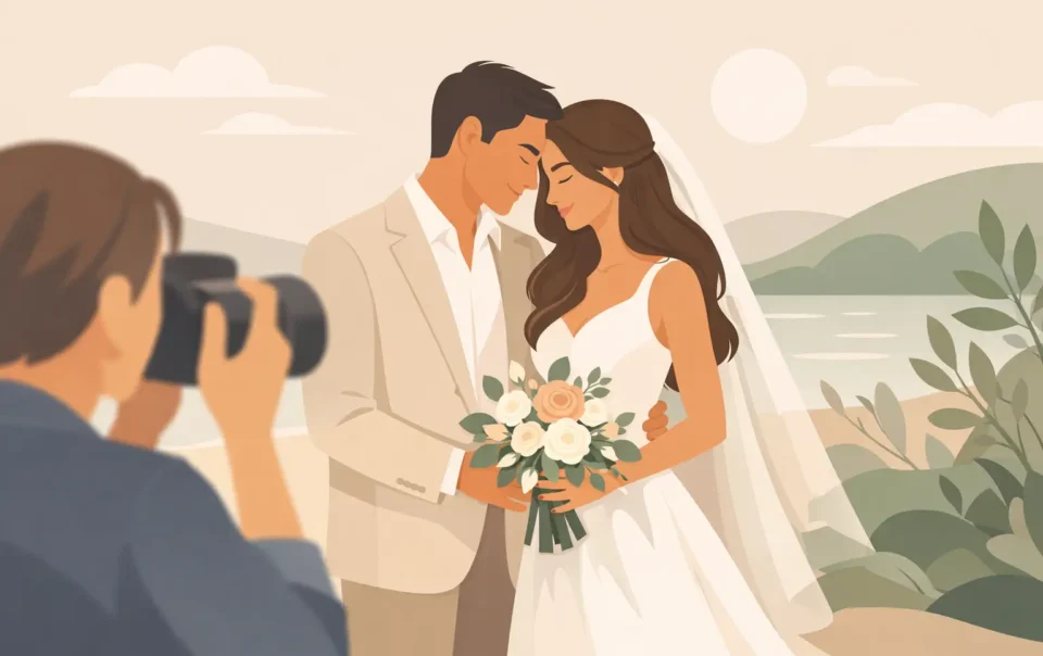 How to Get Relaxed Wedding Portraits Naturally
