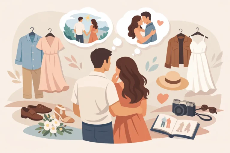How to Plan Engagement Session Outfits