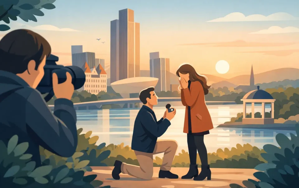 Your Surprise Proposal Photographer in Albany