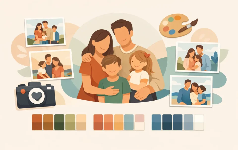10 Best Family Photo Color Palettes to Try