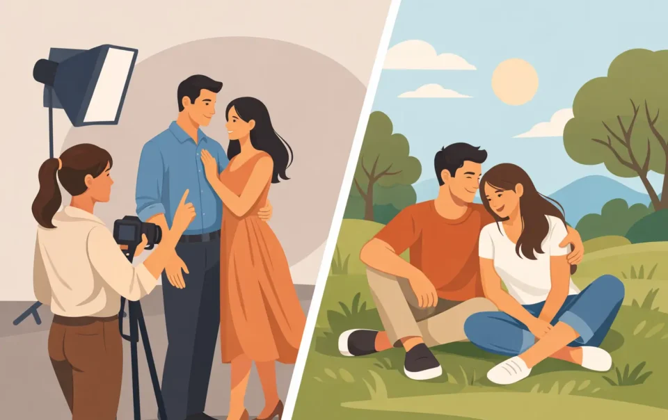 Guided Posing vs Natural Posing: What Feels Best?