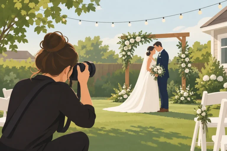 Backyard Wedding Photography Guide for Real Moments