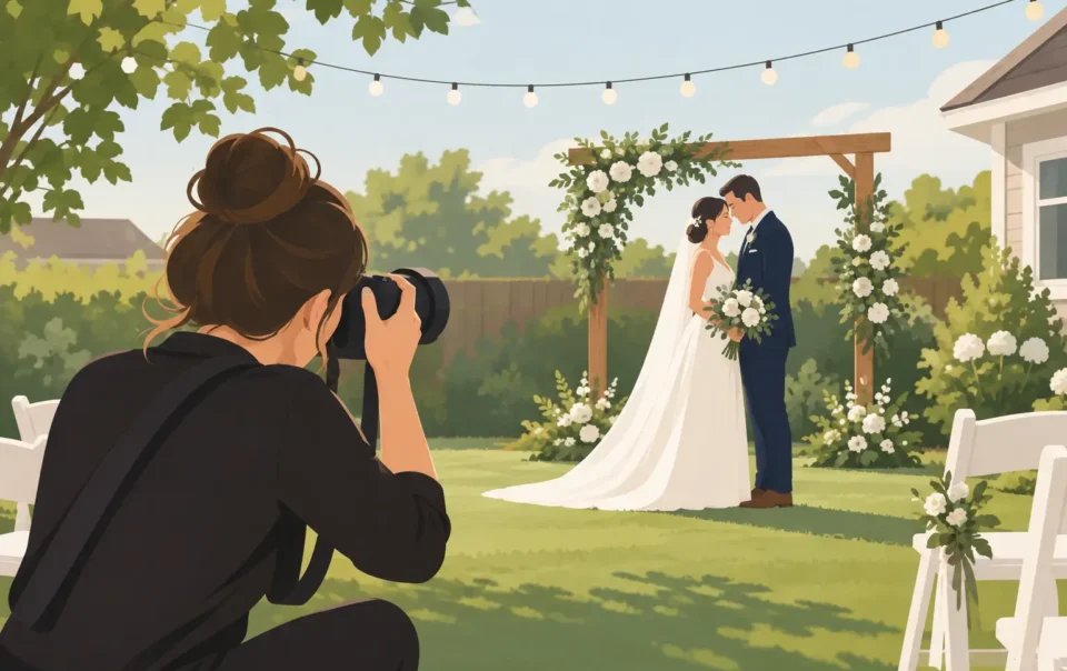 Backyard Wedding Photography Guide for Real Moments
