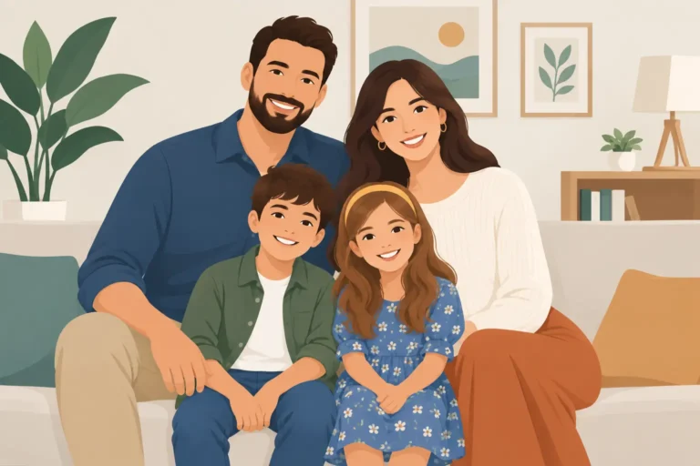 How to Style Family Portraits Without Matching