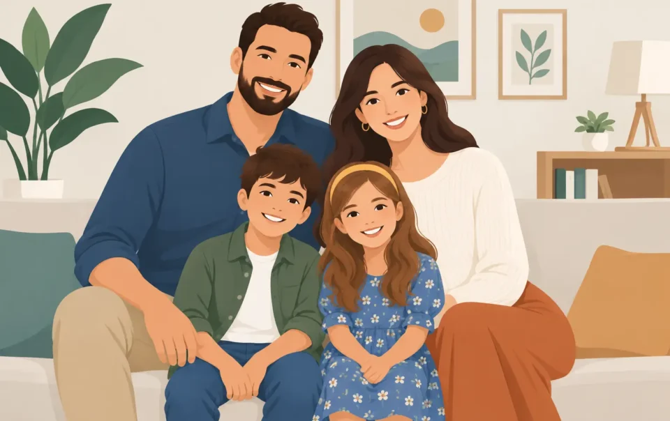 How to Style Family Portraits Without Matching