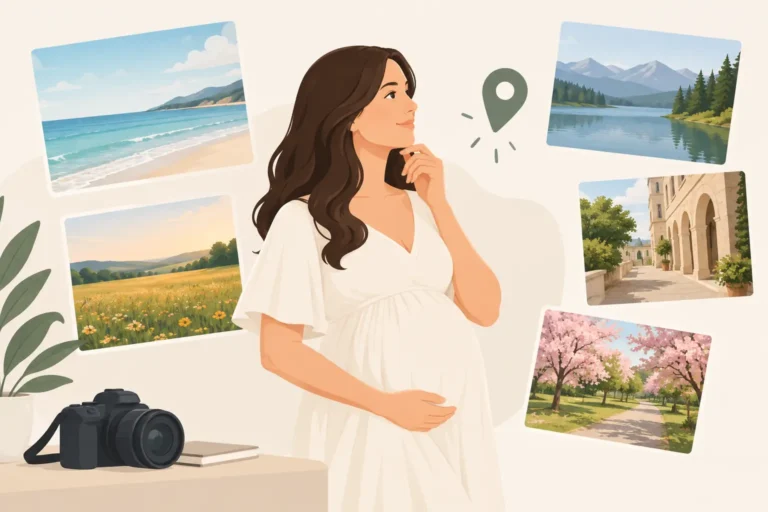 How to Choose a Maternity Photo Location