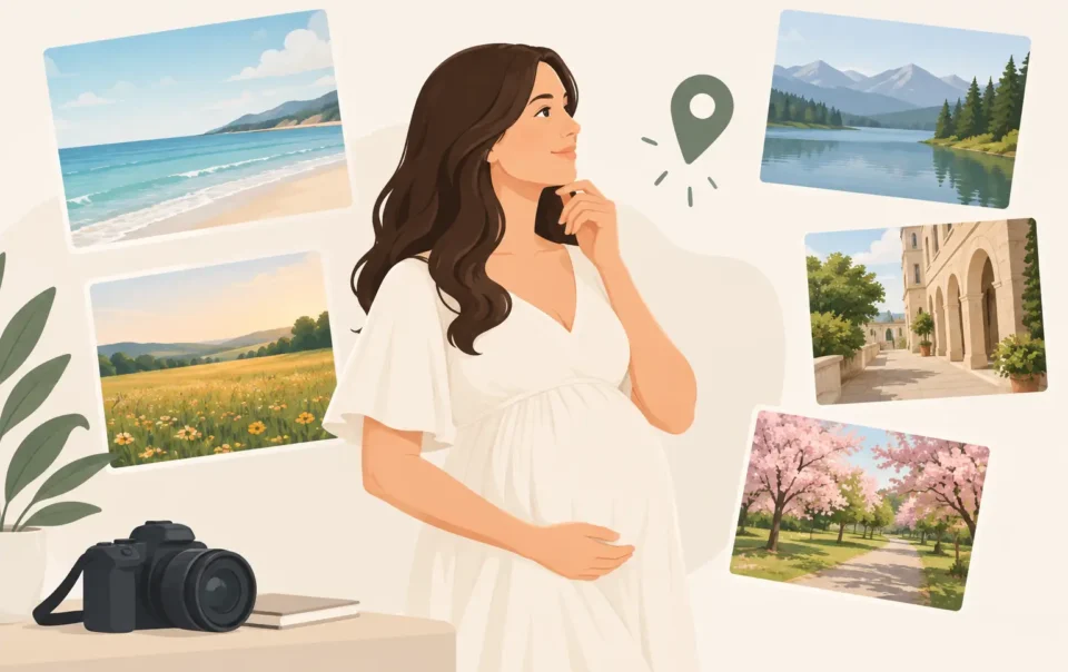 How to Choose a Maternity Photo Location