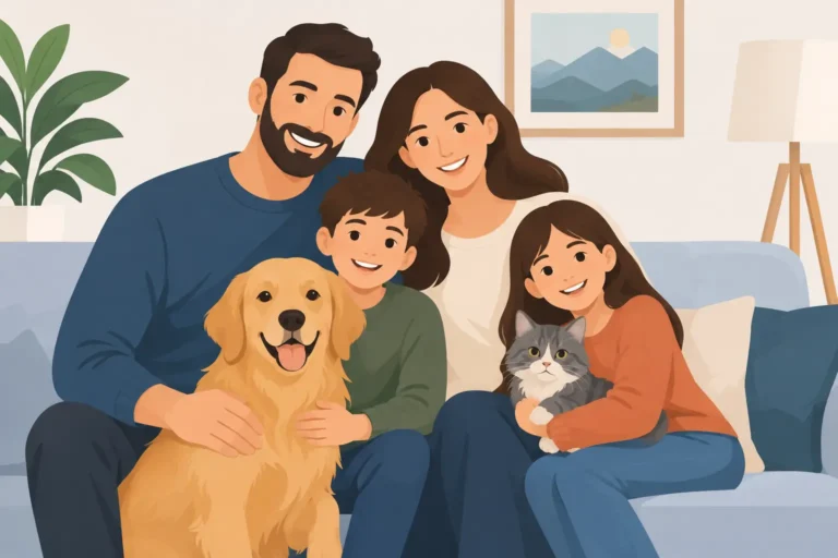 Should Pets Join Family Portraits? An Honest Take